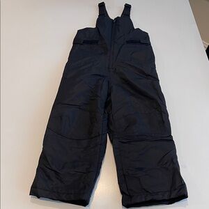 Swiss Tech Kids Black Snow bibs Overalls